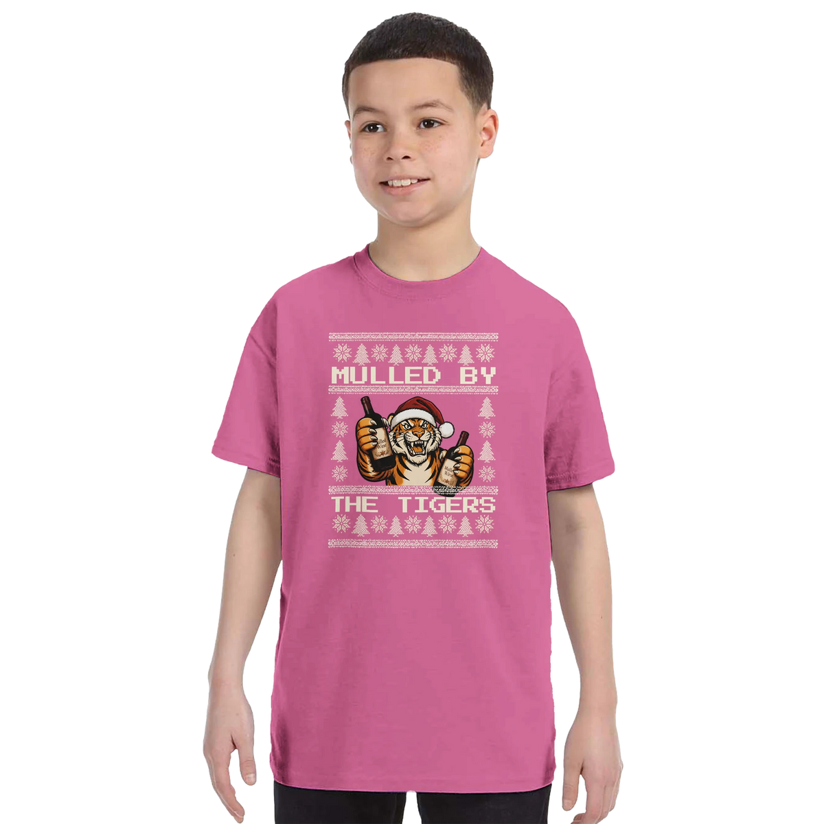 Kids - Mulled By The Tigers - Hull City Christmas T-Shirt – Azalea product image