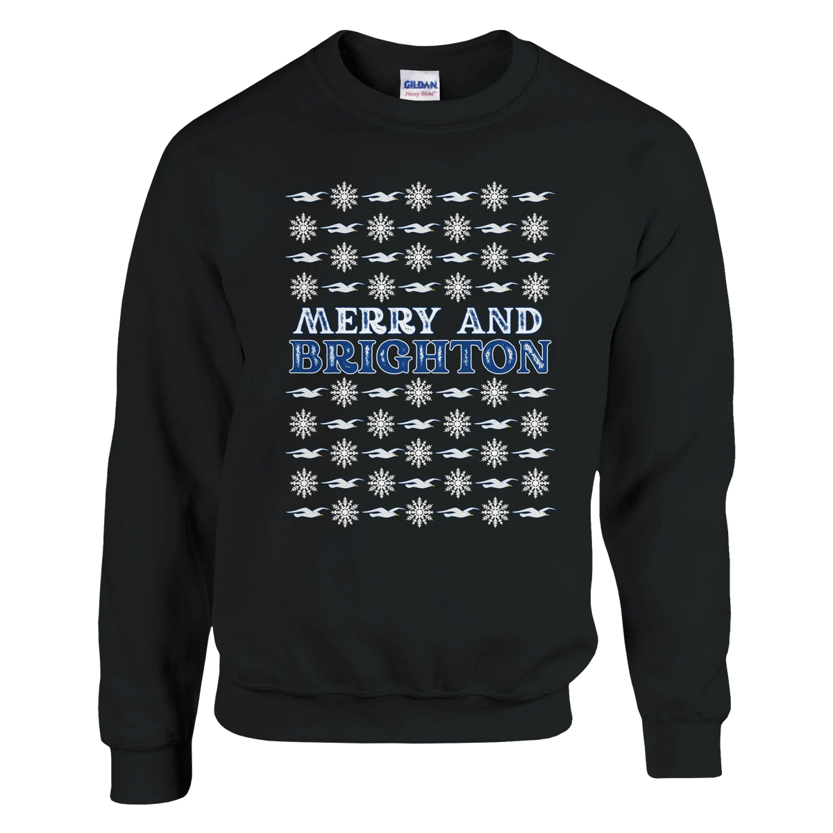 All Things Merry and Brighton Christmas jumper
