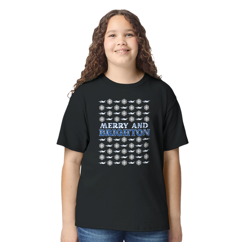 Kids - Merry and Brighton Christmas T-Shirt