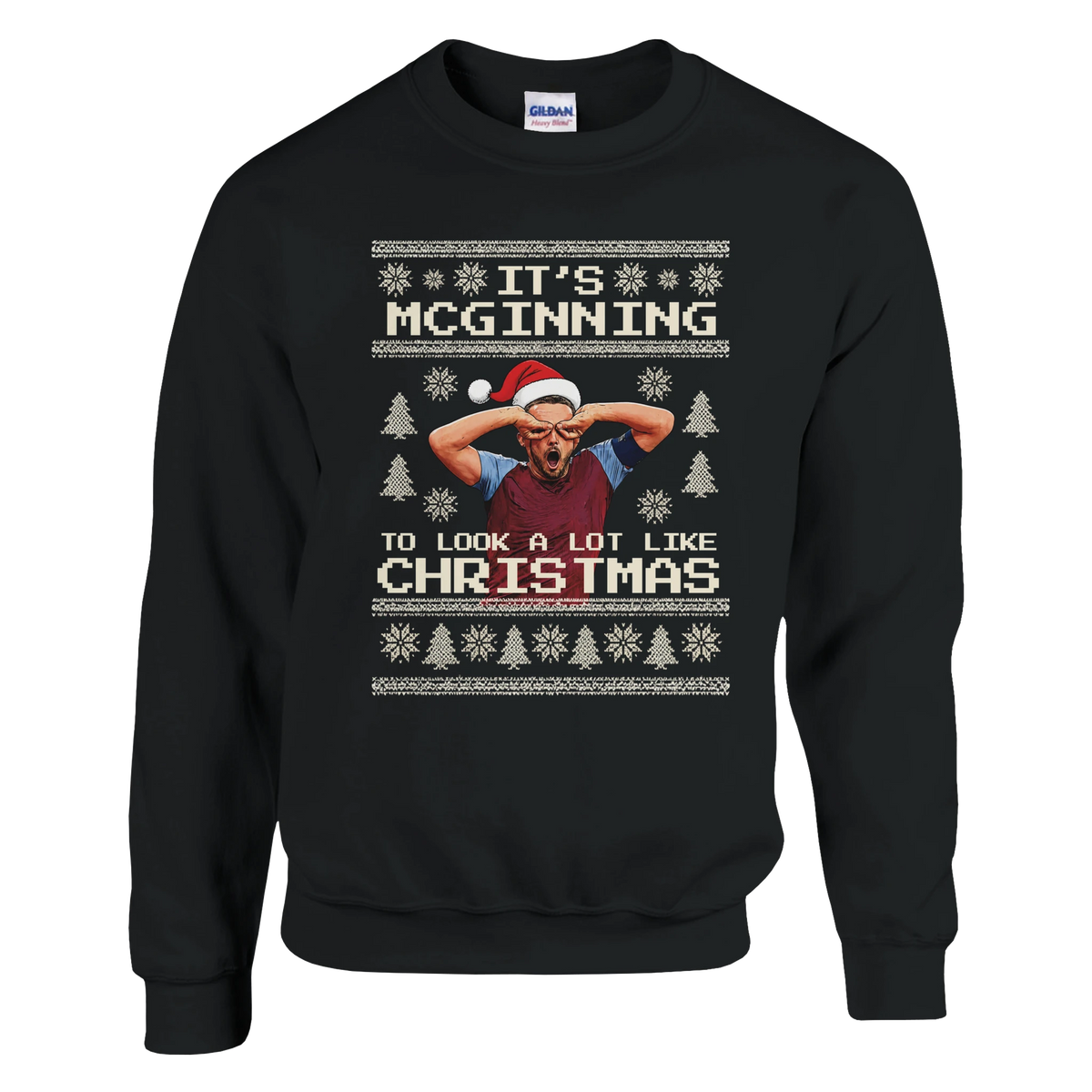 It’s McGinning To Look a Lot Like Christmas - Christmas Jumper – Black product image