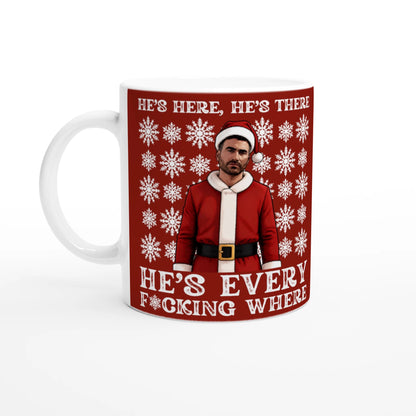 He's Here, He's There - Roy Kent Christmas Mug – product image 1