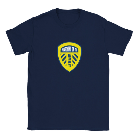 Marching on to Wembley - Leeds United T-Shirt