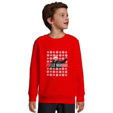 Kids - Philiz Navidad - Phil Parkinson Wrexham Christmas Jumper