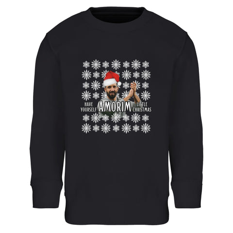 Kids - Amorim Little Christmas - Ruben Amorim Man United Christmas Jumper