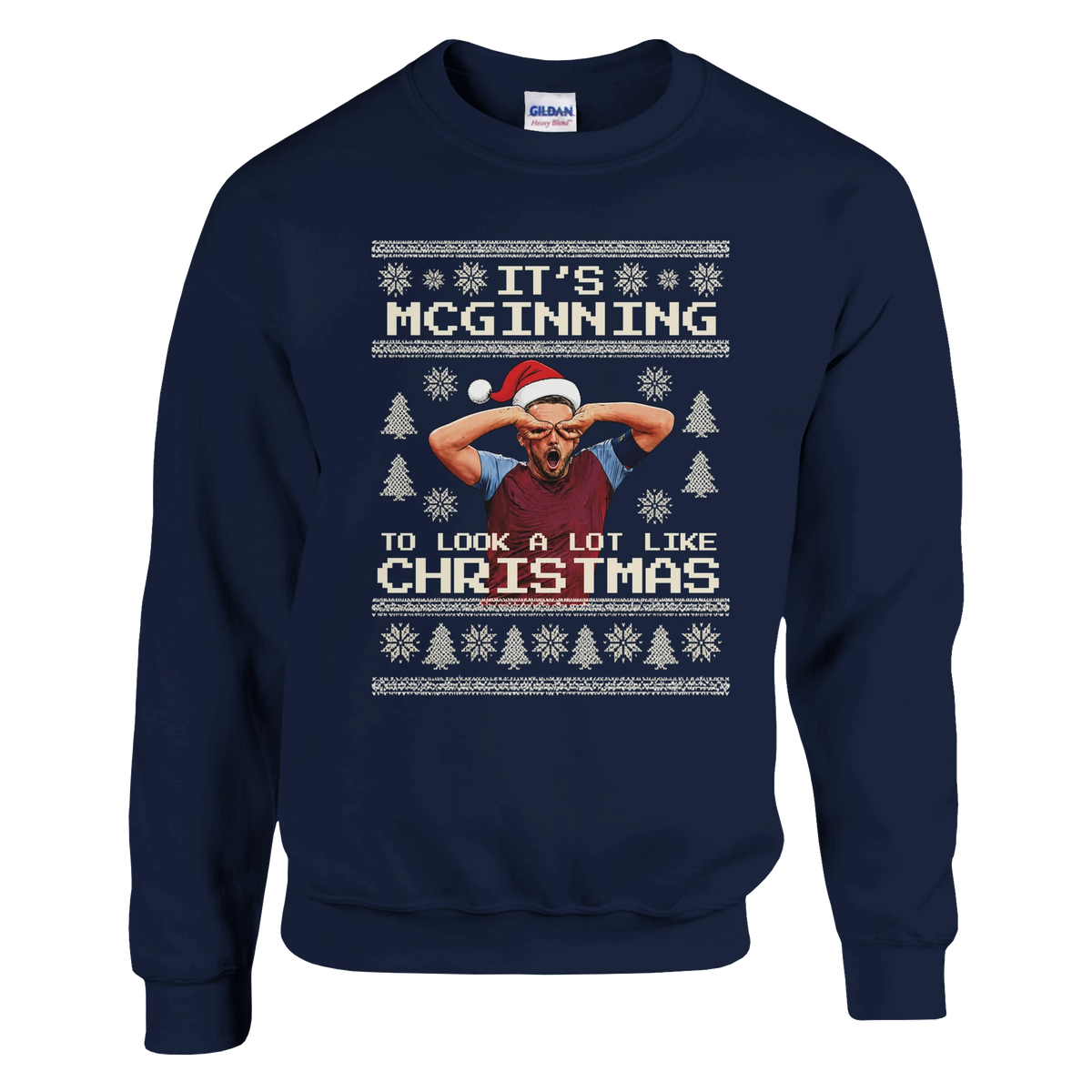 It’s McGinning To Look a Lot Like Christmas - Christmas Jumper – Navy product image