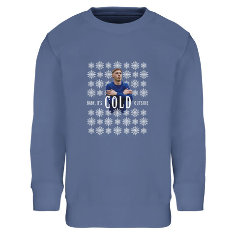 Kids - Baby It's Cold Outside - Cole Palmer Christmas Jumper