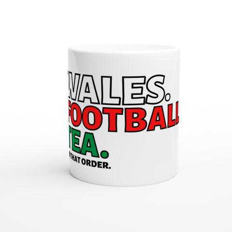 Wales Football Tea Mug