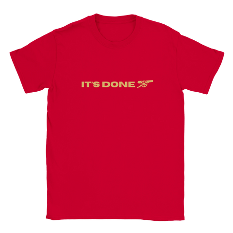 It's Done - Arsenal Premier League Winners T-Shirt