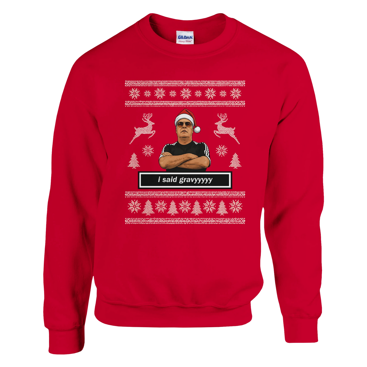 I Said Gravyyyy - Sam Allardyce Christmas Jumper – Red product image