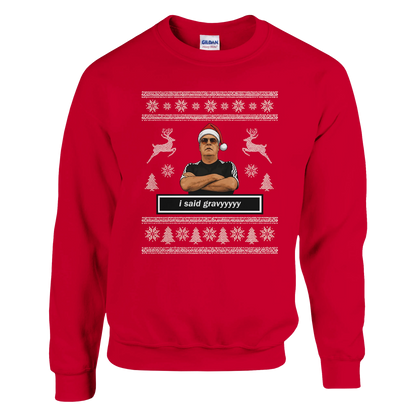 I Said Gravyyyy - Sam Allardyce Christmas Jumper – Red product image