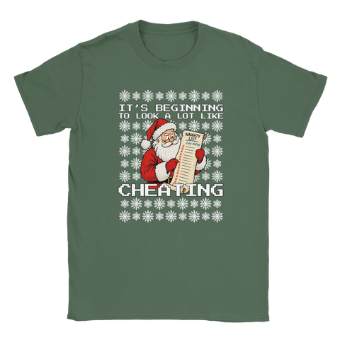 It's Beginning to Look a Lot Like Cheating - Christmas T-Shirt