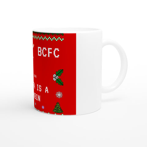 Bristol City Christmas Festive Mug