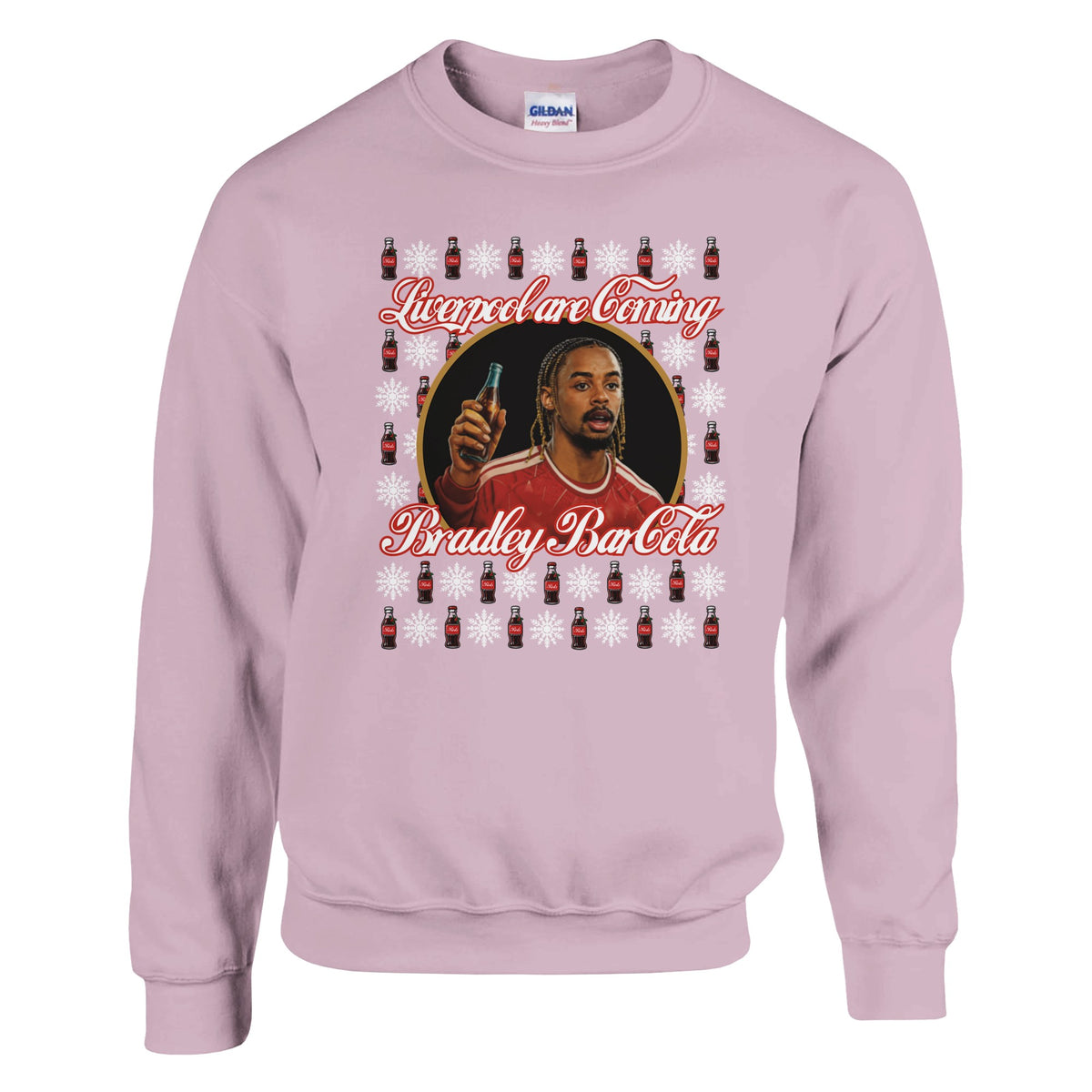 Bradley Barcola Liverpool Christmas Jumper – product view 6