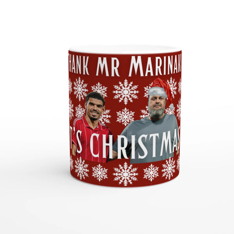 Thank Mr Marinakis It's Christmas - Nottingham Forest Christmas Mug