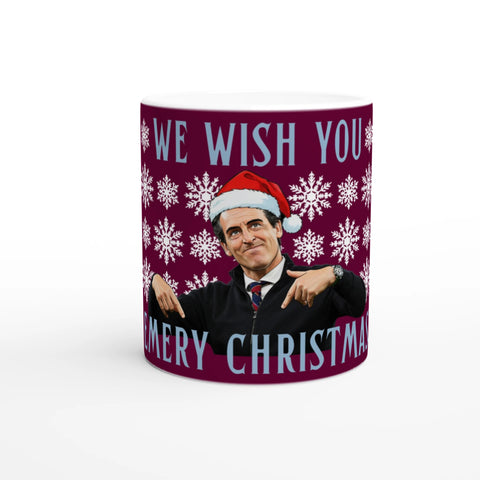 We Wish You Emery Christmas - Aston Villa Christmas Mug