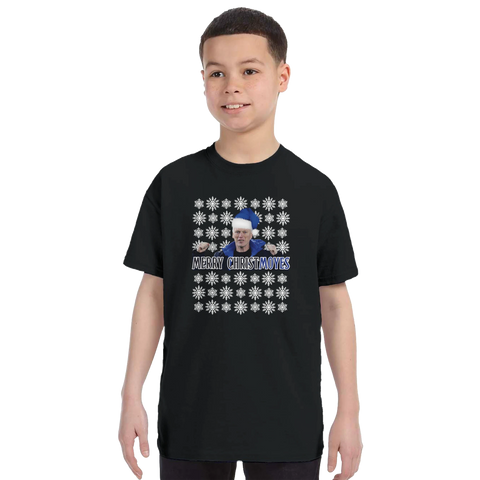 Kids: Merry ChristMoyes - David Moyes Everton Christmas T-Shirt