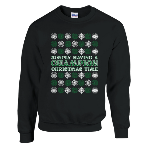 Celtic Christmas Jumper - Champion Christmas Time