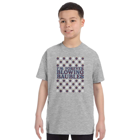 Kids - I'm Forever Blowing Baubles - West Ham Christmas T-Shirt