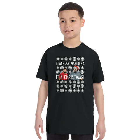 Kids - Thank Mr Marinakis It's Christmas - Nottingham Forest Christmas T-Shirt