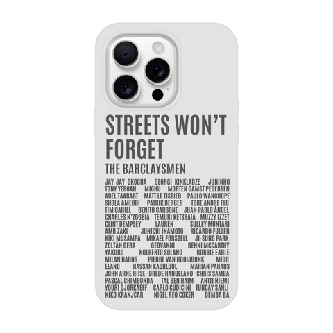 Streets Wont Forget - The Barclaysmen iPhone Case