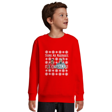 Kids - Thank Mr Marinakis It's Christmas - Nottingham Forest Christmas Jumper