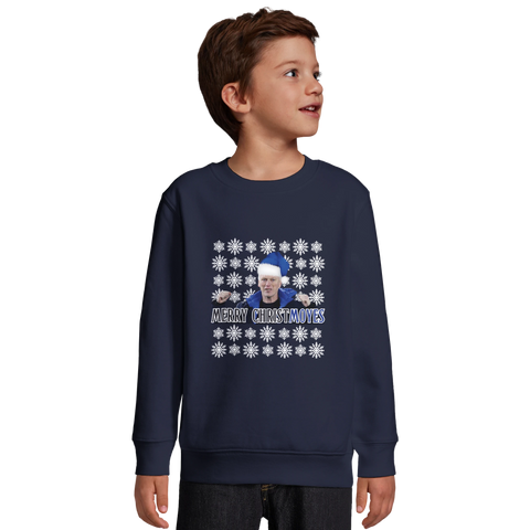 Kids: Merry ChristMoyes - David Moyes Everton Christmas Jumper