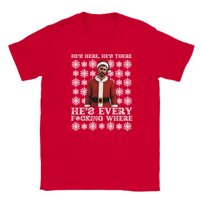 He's Here, He's There - Roy Kent Christmas T-Shirt – Red product image