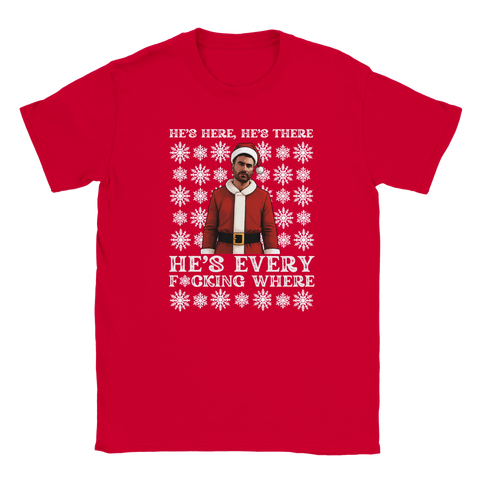 He's Here, He's There - Roy Kent Christmas T-Shirt