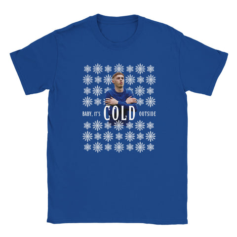 Baby It's Cold Outside - Cole Palmer Chelsea Christmas T-Shirt