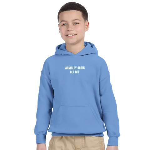 Kids - Wembley Again Ole Ole - Manchester City Hoodie