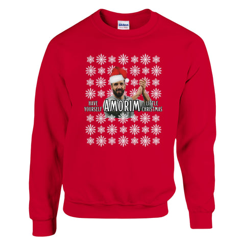 Have Yourself Amorim Little Christmas - Ruben Amorim Man United Christmas Jumper