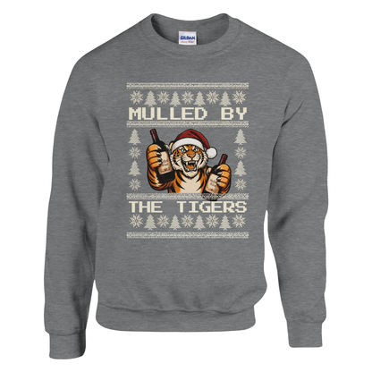 Mulled By The Tigers - Hull City Christmas Jumper – Sport Grey product image