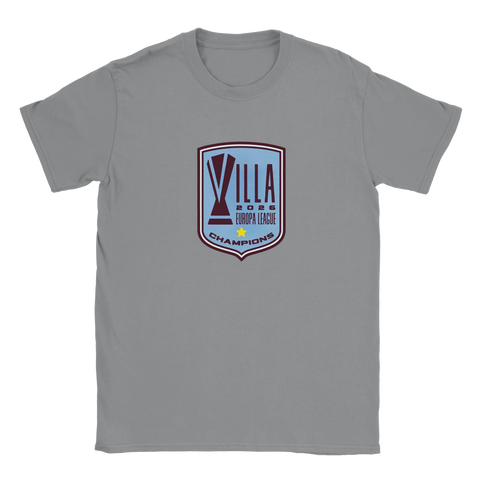 Aston Villa Europa League Champions T-Shirt