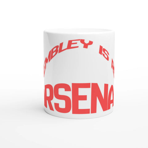 Wembley is Red - Arsenal Cup Final Mug