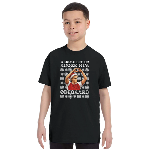 Kids - Ø Come Let Us Adore Him - Ødegaard Christmas T-Shirt