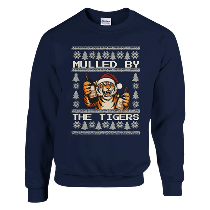 Mulled By The Tigers - Hull City Christmas Jumper – Navy product image