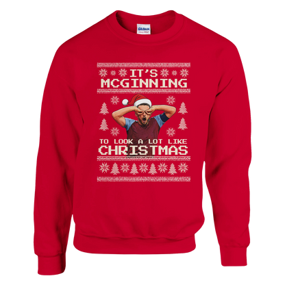 It’s McGinning To Look a Lot Like Christmas - Christmas Jumper – Red product image