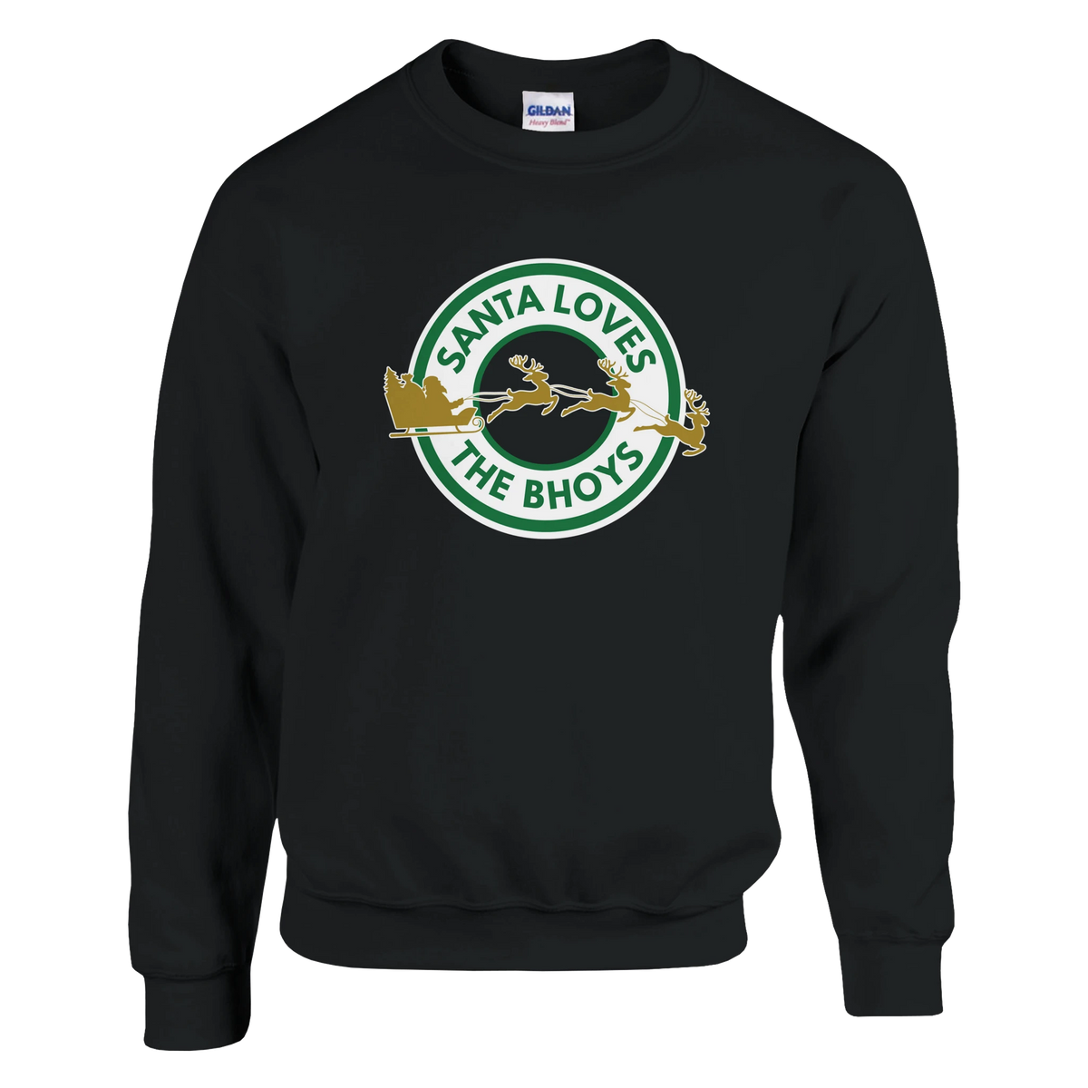 Santa Loves the Bhoys - Celtic Christmas Jumper – Red