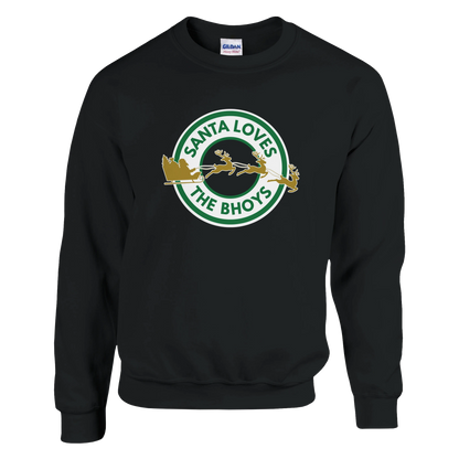 Santa Loves the Bhoys - Celtic Christmas Jumper – Red
