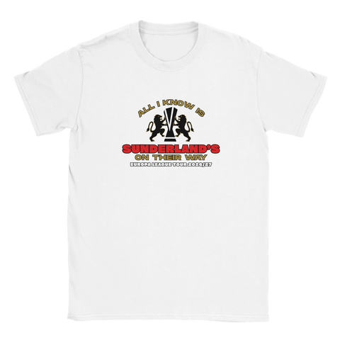 Sunderland's On Their Way - Europa League 2026-27 T-Shirt