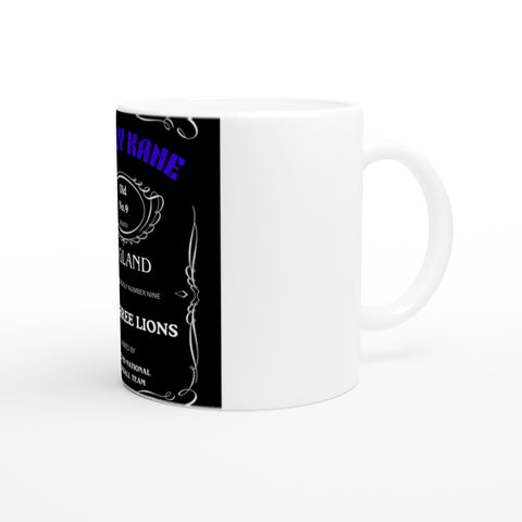 Harry Kane Jack Daniels Label Mug