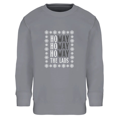 Kids - Ho Ho Howay The Lads - Newcastle United Christmas Jumper