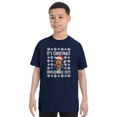 Kids - Unbelievable Jeff! Chris Kamara Christmas T-Shirt