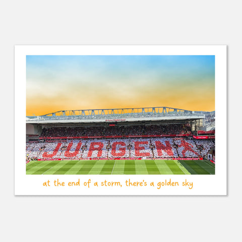 Jurgen’s Golden Sky Art Print – LFC Poster