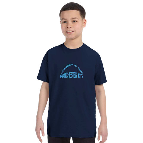 Kids - Wembley is Blue - Manchester City Cup Final T-Shirt