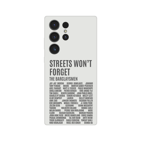 Streets Wont Forget - The Barclaysmen Samsung Phone Case