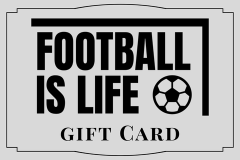 Football Is Life Gift Card