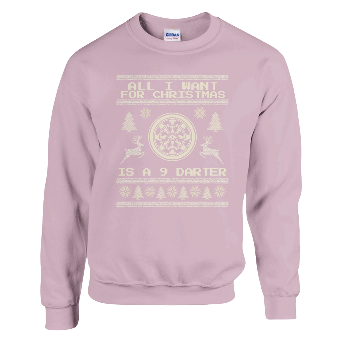 All I Want For Christmas Is A 9 Darter - Christmas Jumper – Black