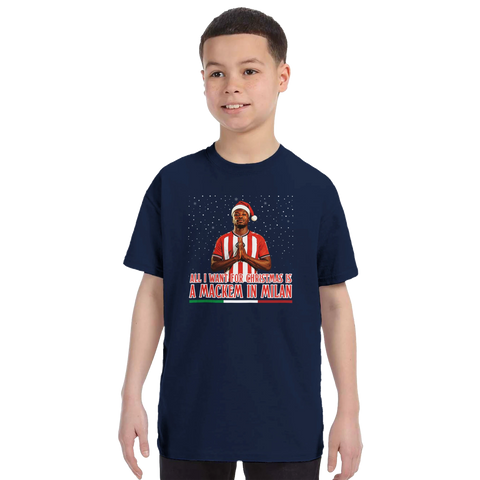Kids - Mackem in Milan Christmas T-Shirt