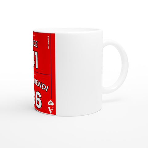 Arsenal Players Ace Card Mug